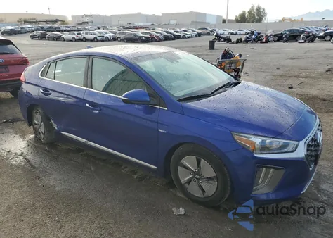 2020 Hyundai Ioniq Hybrid Se из США, поврежденный, VIN KMHC75LC9LU239986